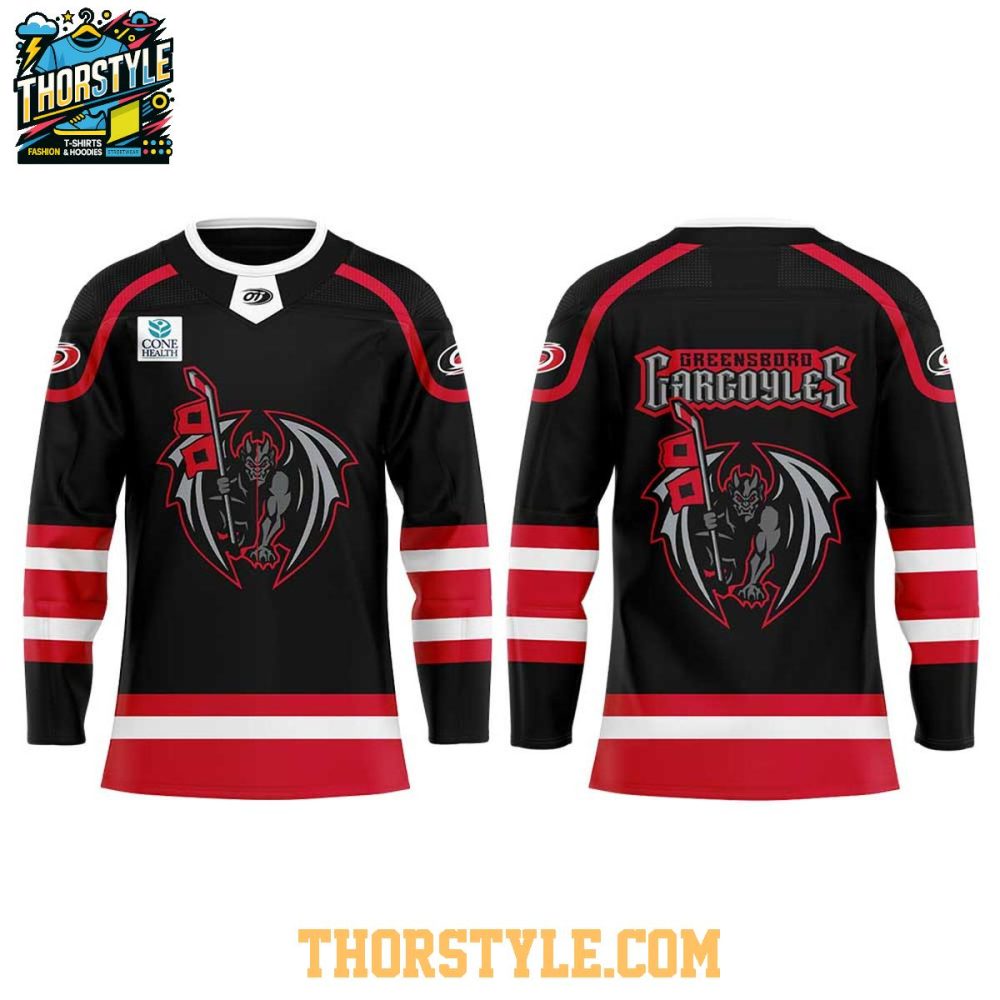 Greensboro Gargoyles X Carolina Hurricanes Weekend 2026 Hockey Jersey