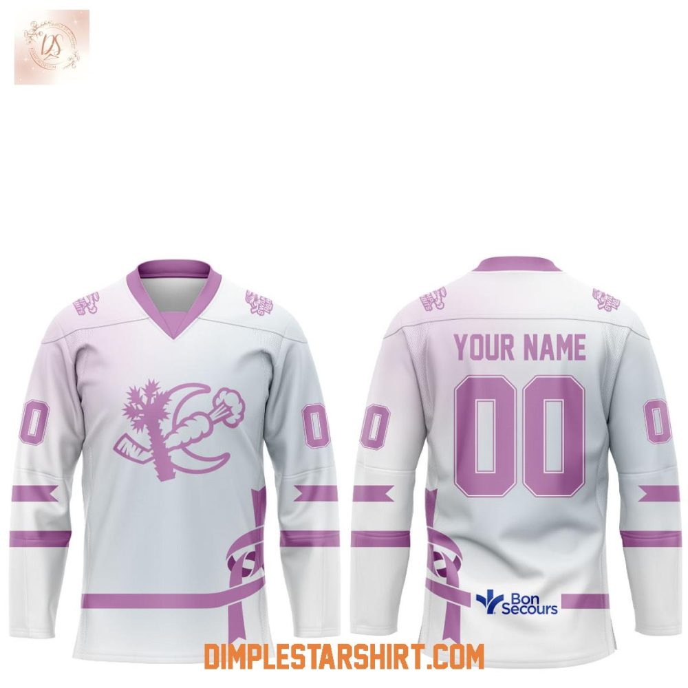 Greenville Swamp Rabbits For Those Who Fight Hockey Jersey