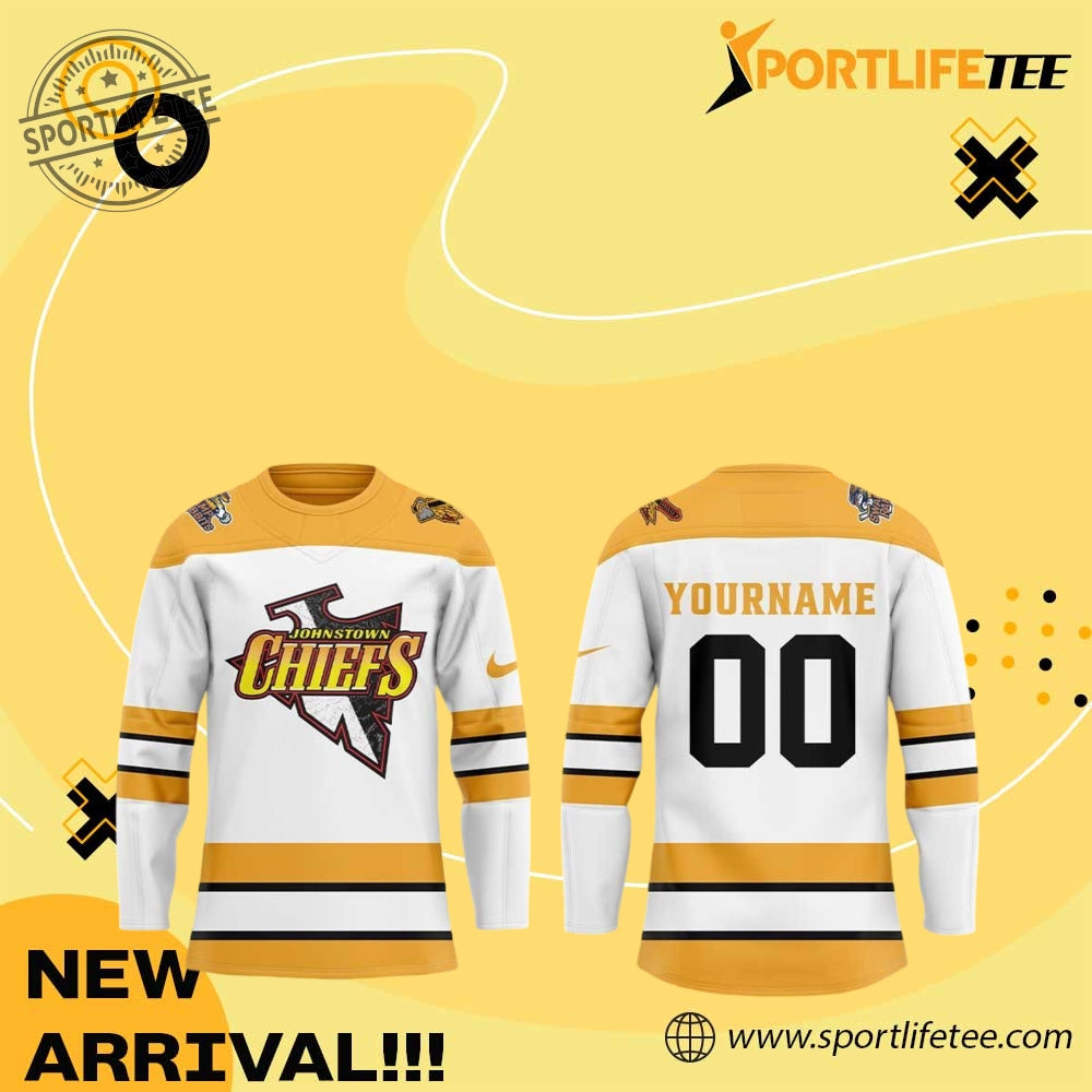 Greenville Swamp Rabbits Johnstown Chiefs Special Hockey Jersey