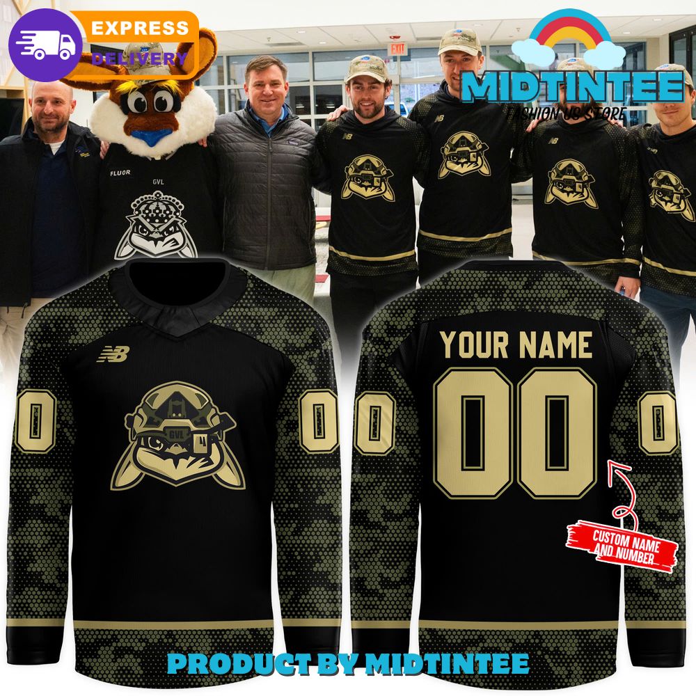 Greenville Swamp Rabbits Military Appreciation Hockey Jersey