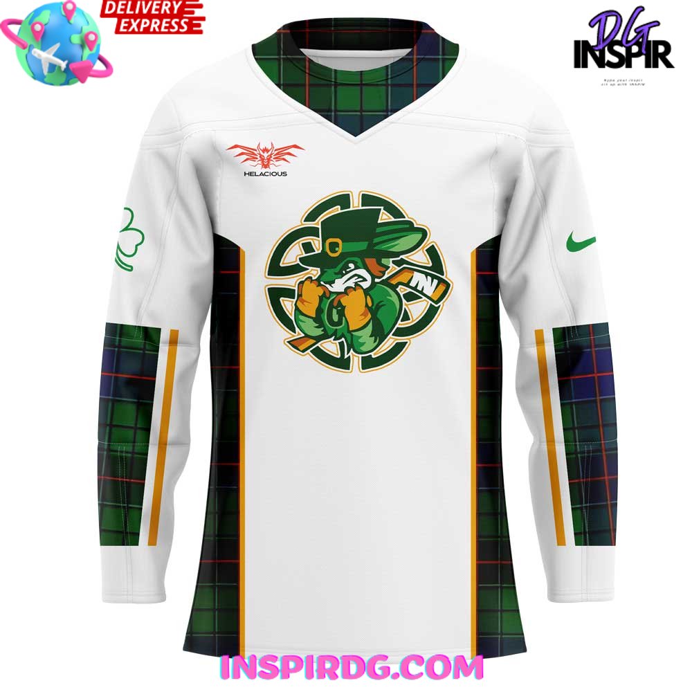Greenville Swamp Rabbits St. Patrick’S Day 2025 Hockey Jersey