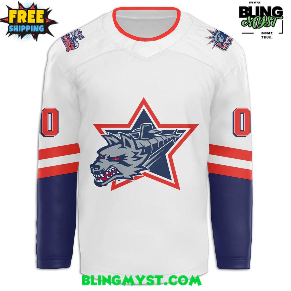 Hartford Wolf Pack Retro 2025-2026 Hockey Jersey