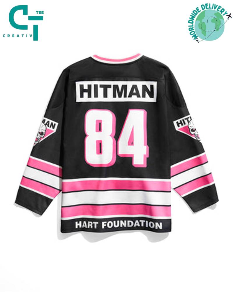 Hitman Hart Foundation Retro Hockey Jersey