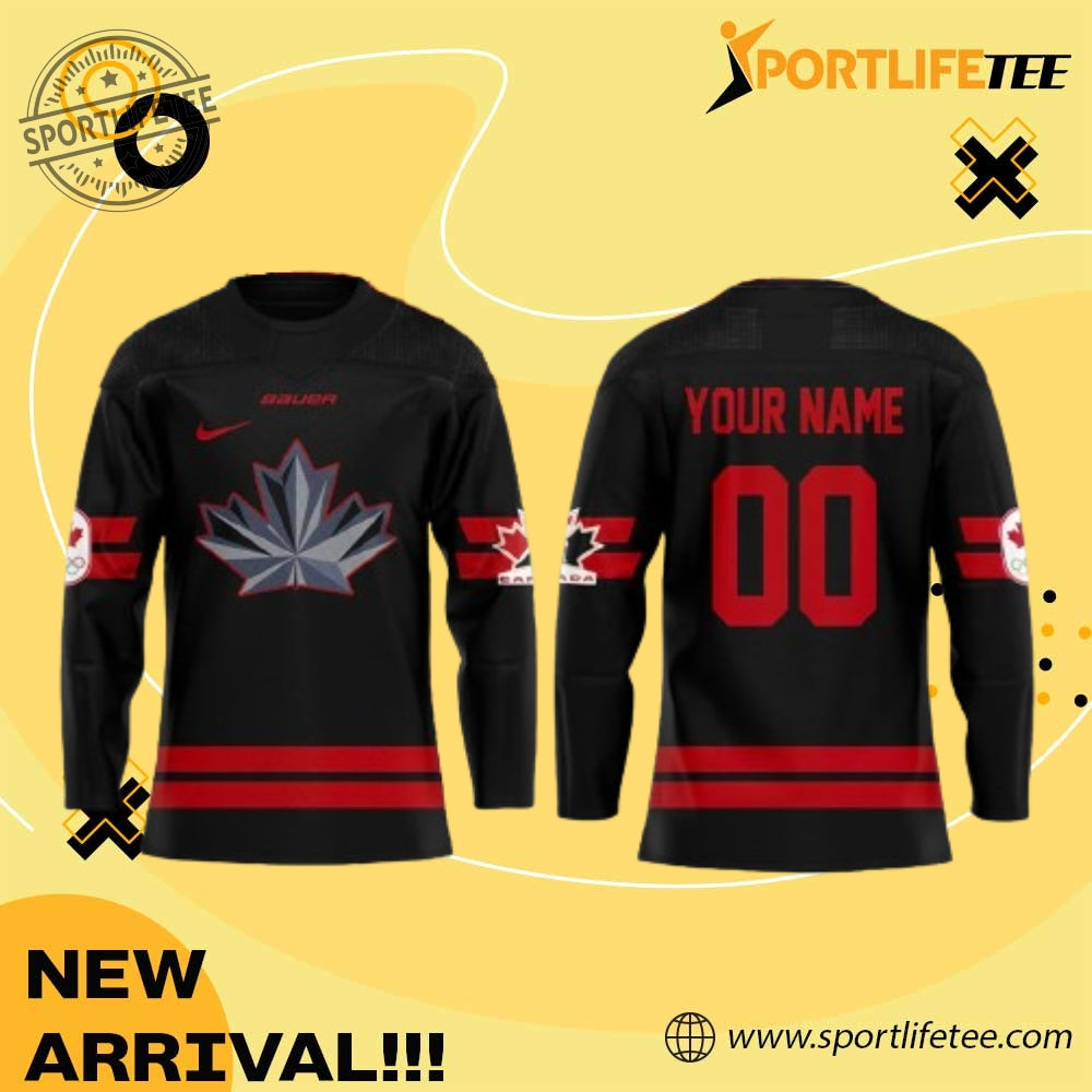 Hockey Canada New Uniforms For 2026 Winter Olympics Hockey Jersey