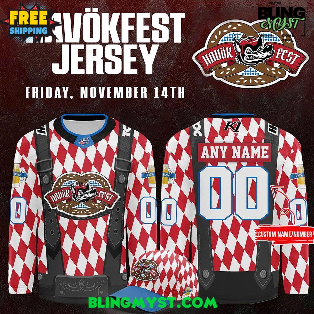 Huntsville Havoc Havokfest 2025 Hockey Jersey