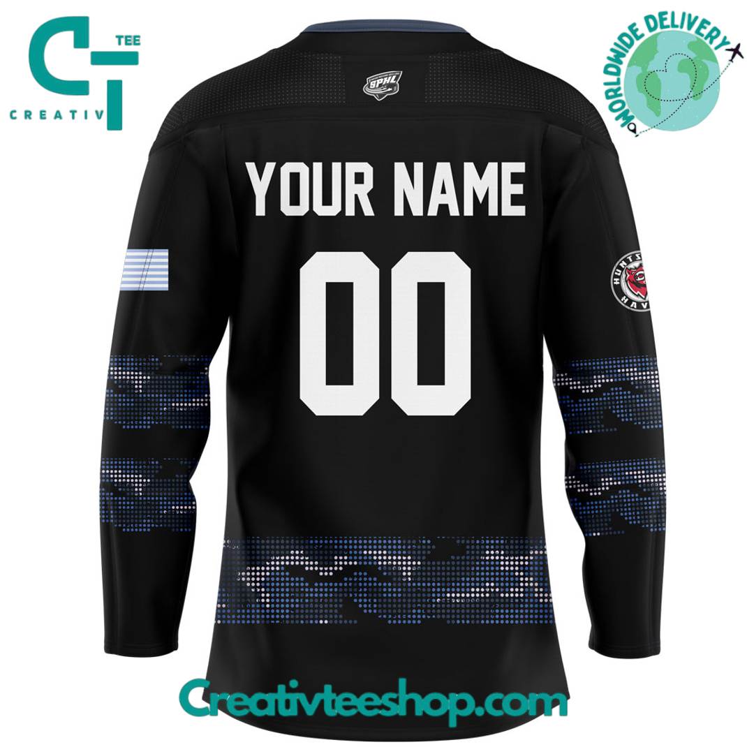 Huntsville Havoc Military Night Special Hockey Jersey