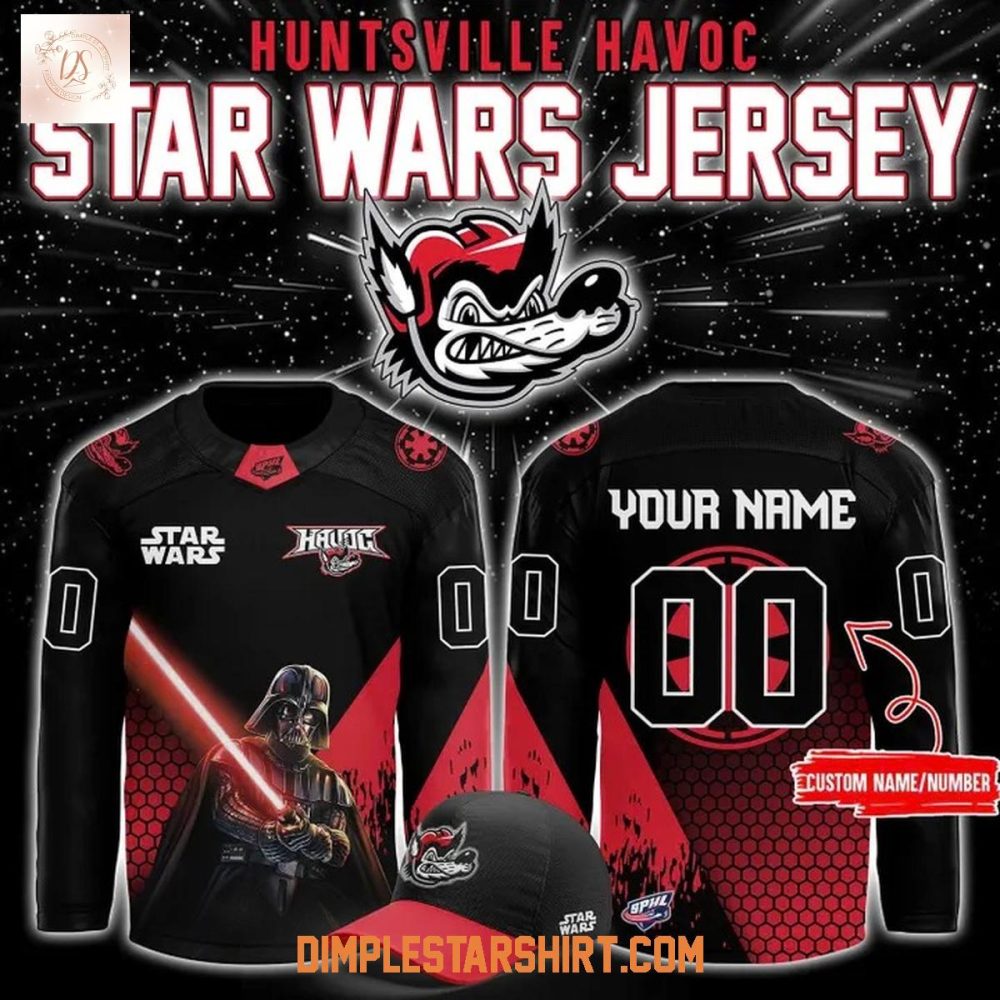 Huntsville Havoc Star Wars 2025 Hockey Jersey