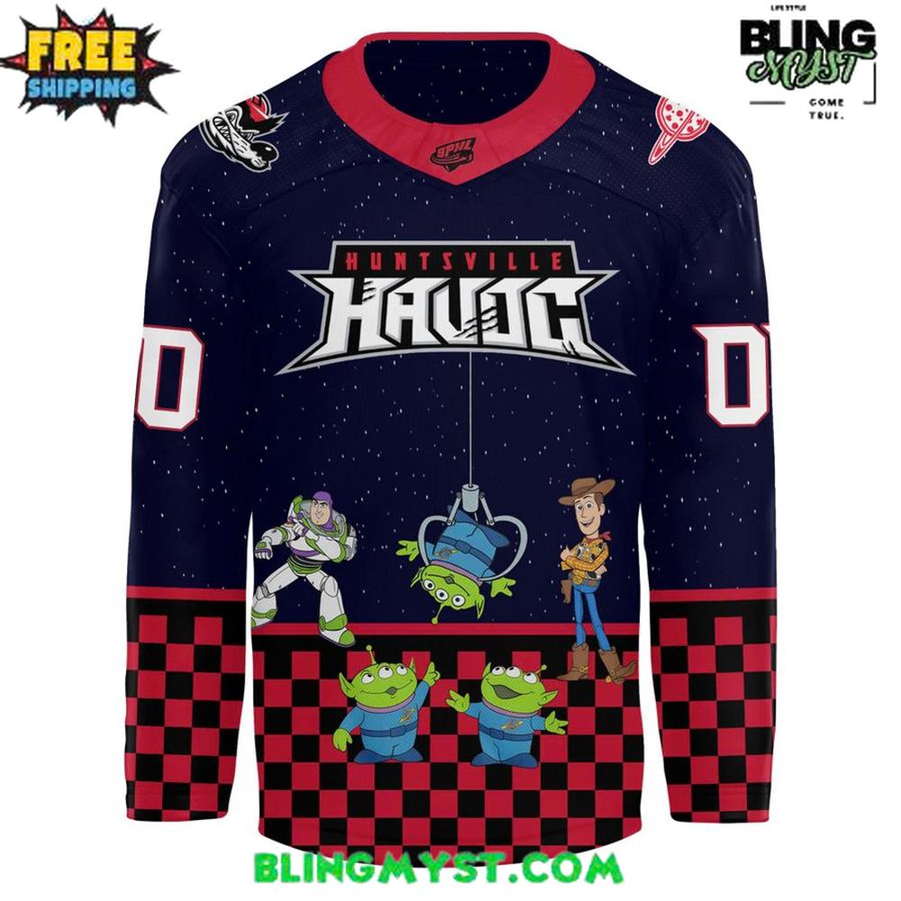 Huntsville Havoc Toy Story Night Special Hockey Jersey