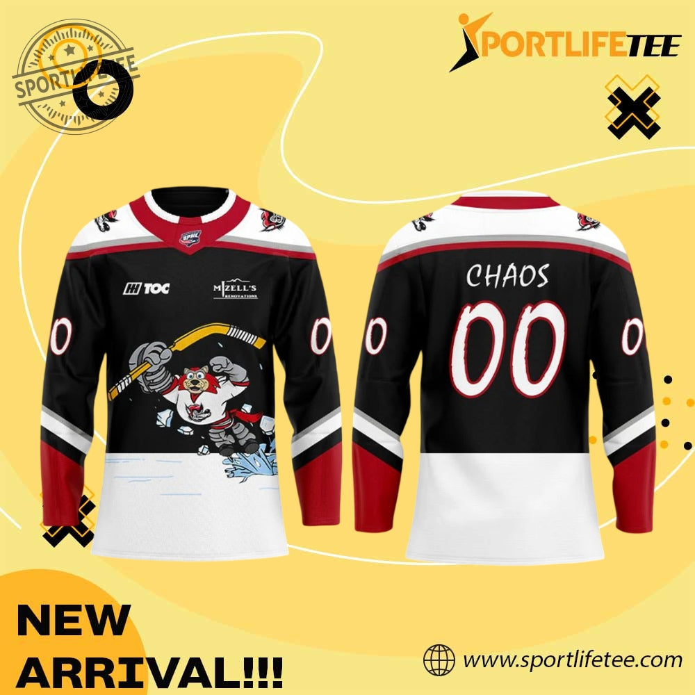 Huntsville Havoc X Chaos Birthday Hockey Jersey