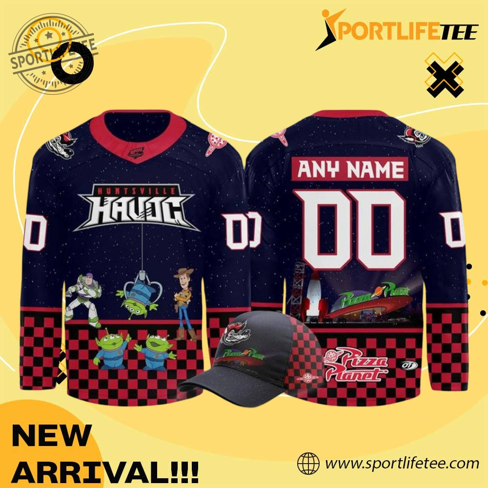 Huntsville Havoc X Toy Story 2025 Custom Hockey Jersey