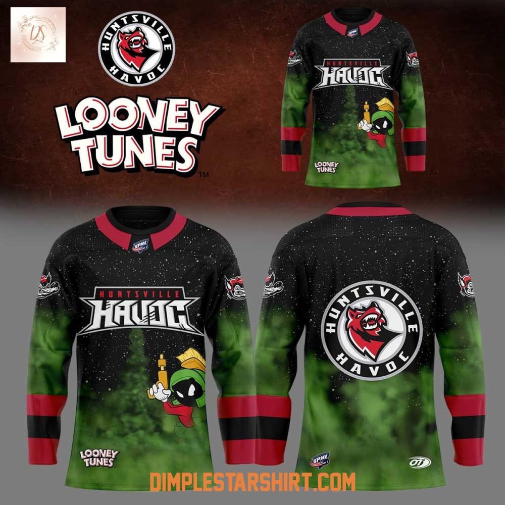Huntsville Havoc X Looney Tunes 2025 Hockey Jersey