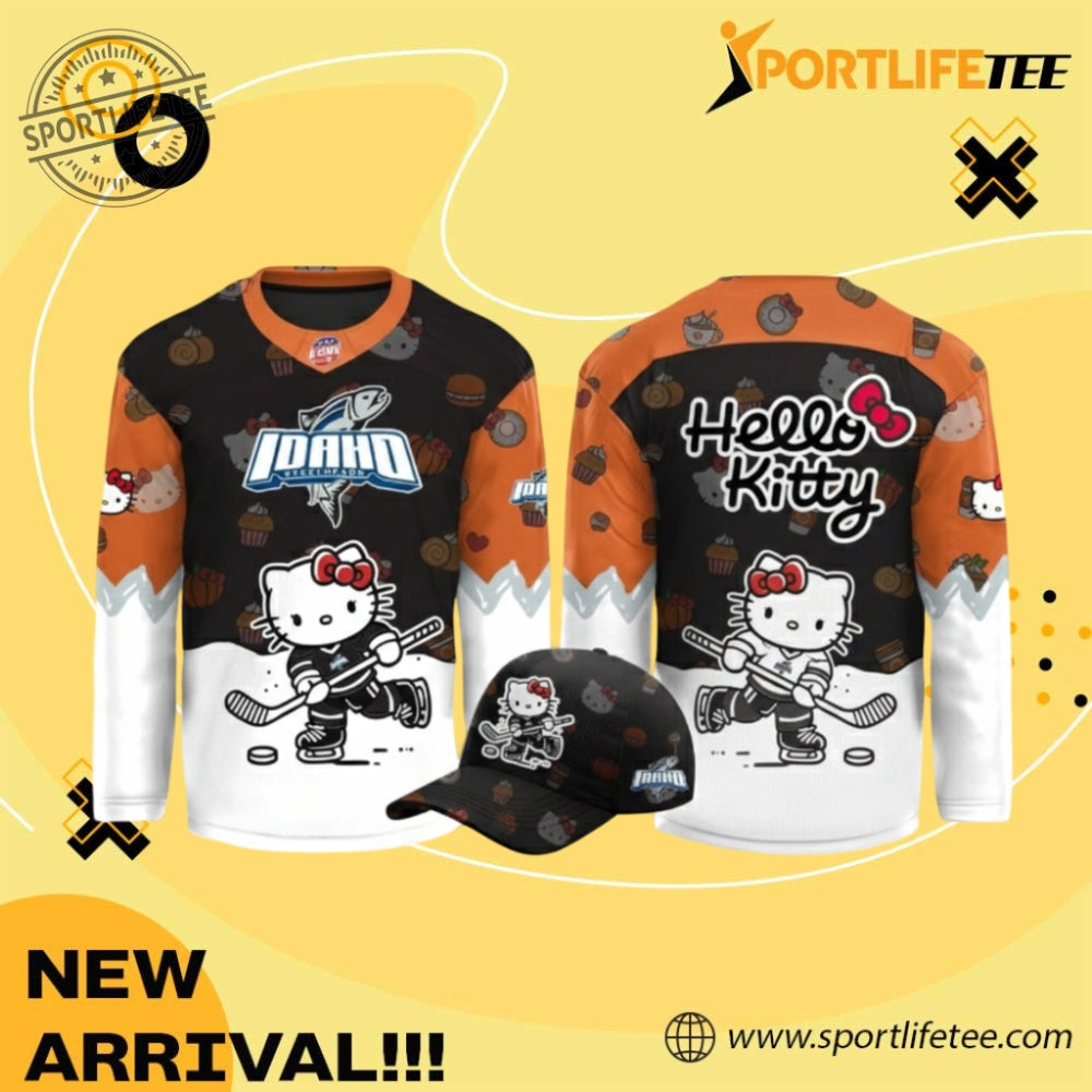 Idaho Steelheads Hello Kitty Night Game 2026 Hockey Jersey Edition