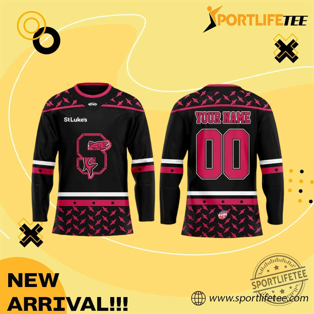 Idaho Steelheads Pink In The Rink 2026 Hockey Jersey