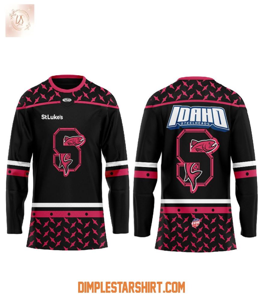 Idaho Steelheads Pink In The Rink 2026 Jersey