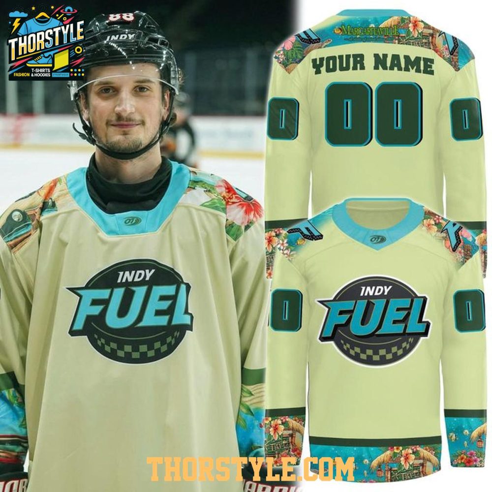 Indy Fuel Margaritaville Night 2026 Personalized Hockey Jersey