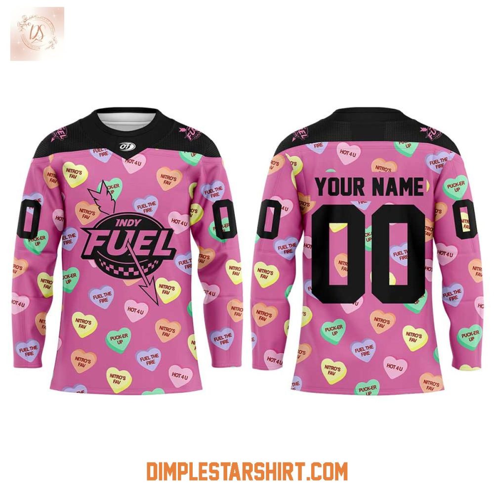 Indy Fuel Valentine'S Day 2026 Hockey Jersey