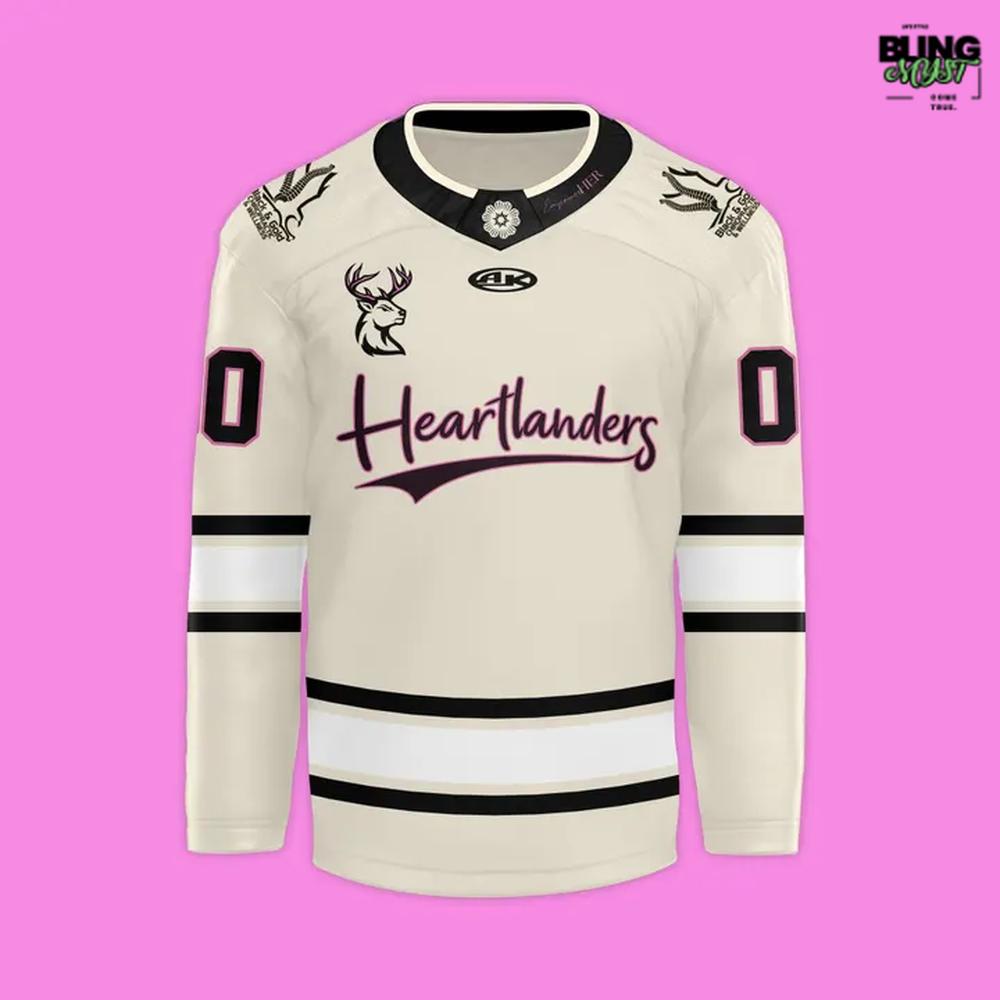 Iowa Heartlanders Empowerher Night Hockey Jersey