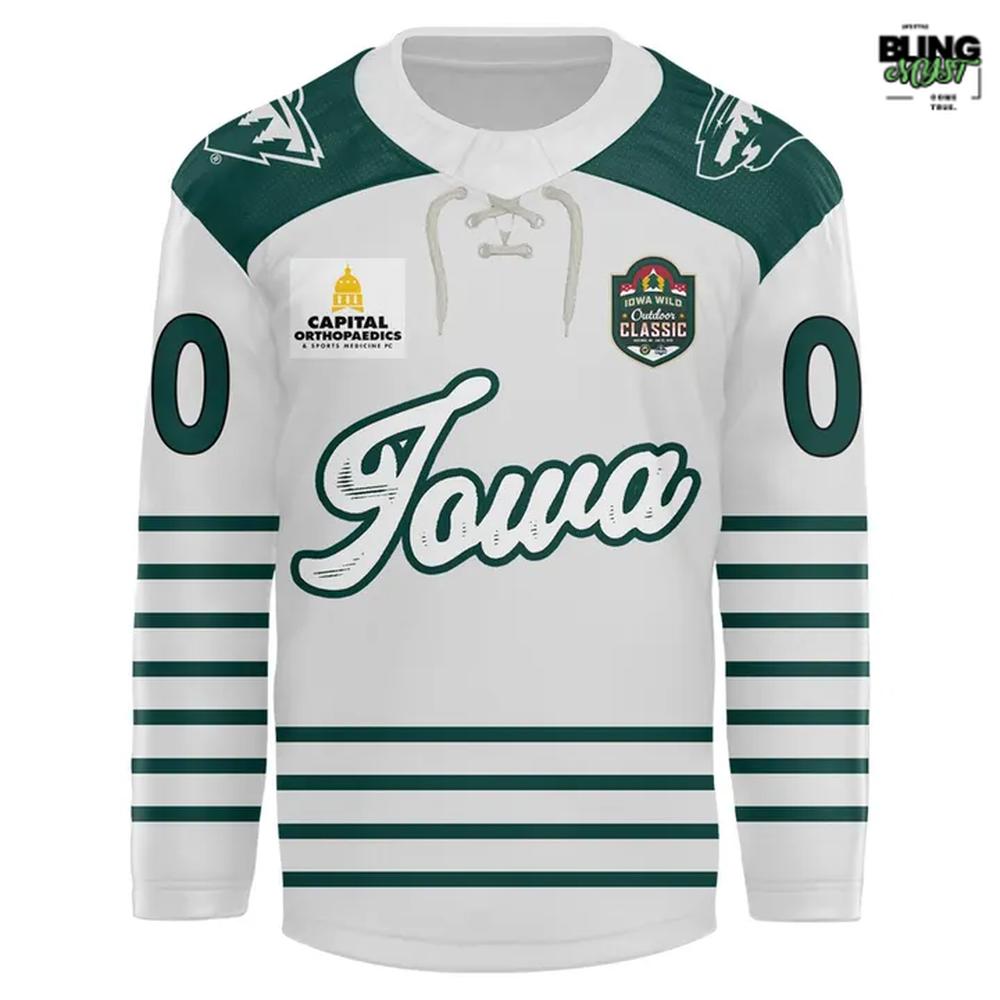 Iowa Wild Outdoor Classic 2026 Hockey Jersey