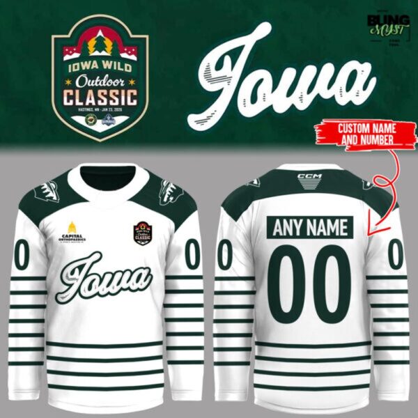 Iowa Wild Outdoor Classic 2026 Hockey Jersey