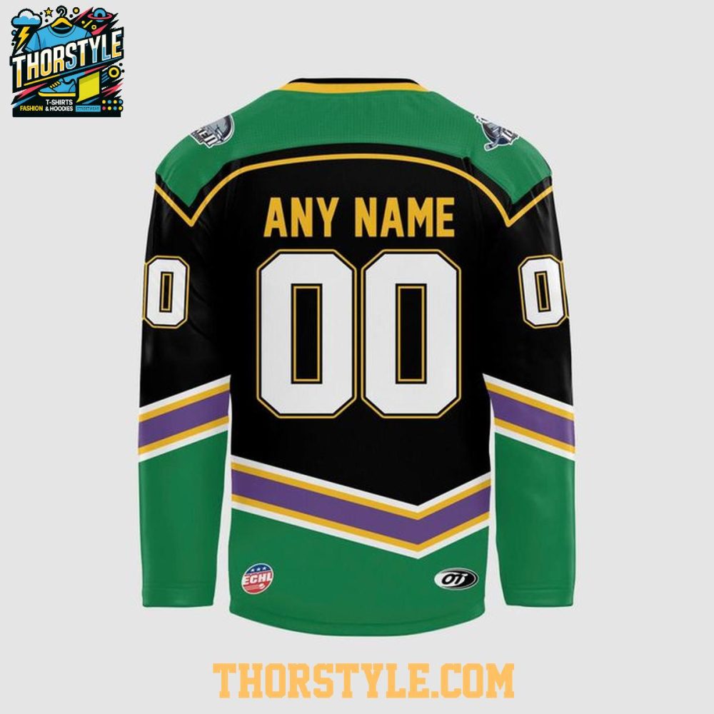 Jacksonville Icemen 2026 Lizard Kings Weekend Night Personalized Hockey Jersey