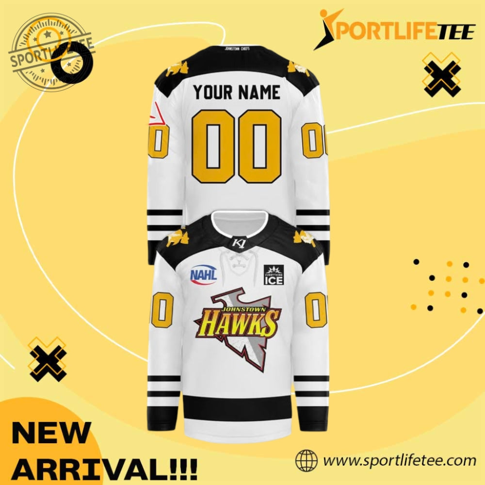 Johnstown Hawks Ice 2026 Hockey Jersey Edition