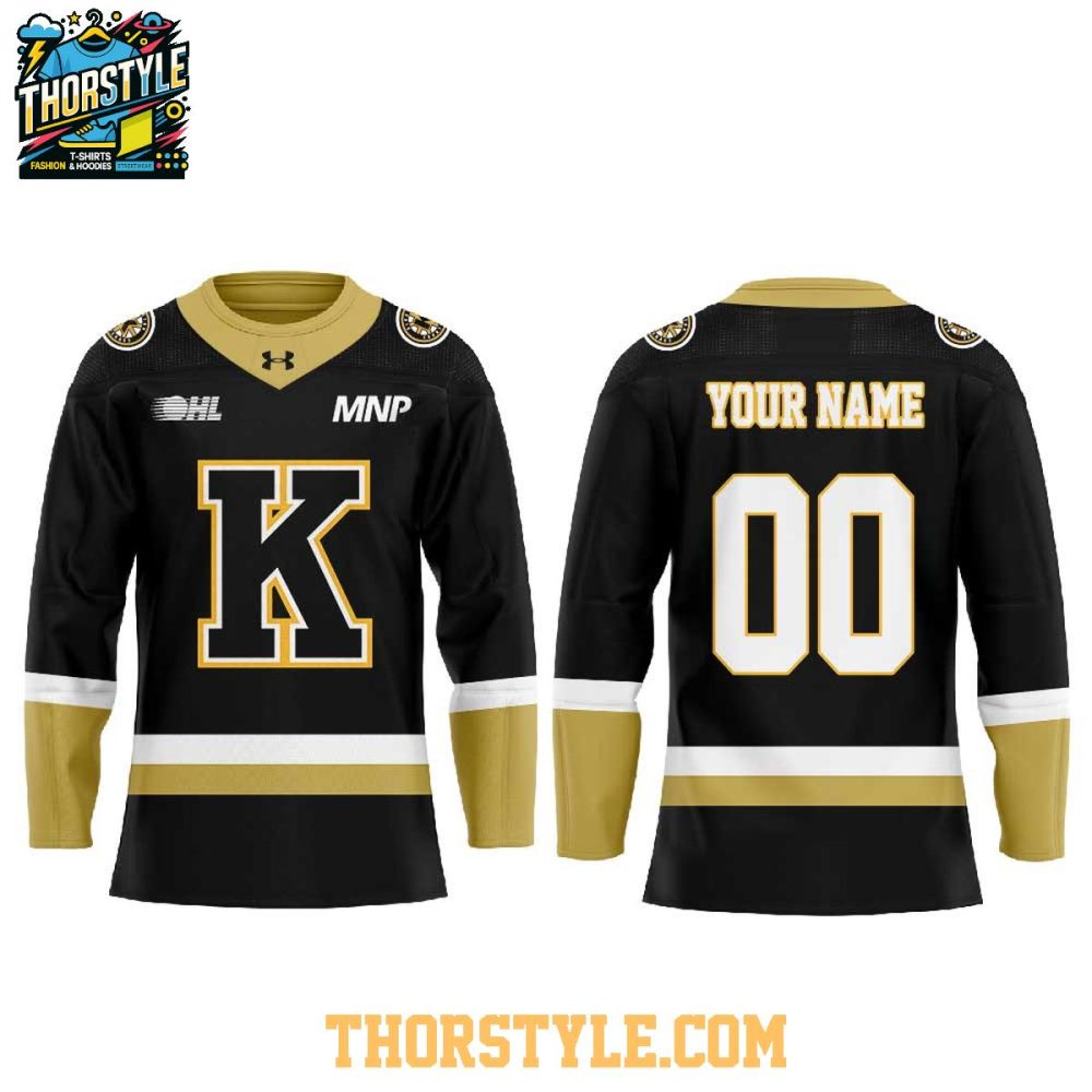 Kingston Frontenacs Our Dark-Colored 2026 Personalized Hockey