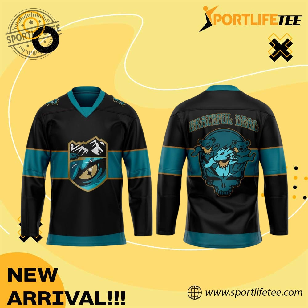 Knight Monsters X Grateful Dead Night Hockey Jersey