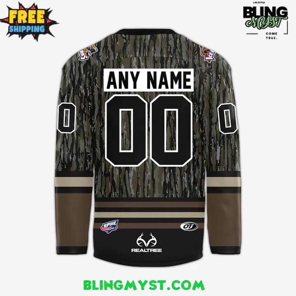 Knoxville Ice Bears Realtree 2026 Hockey Jersey
