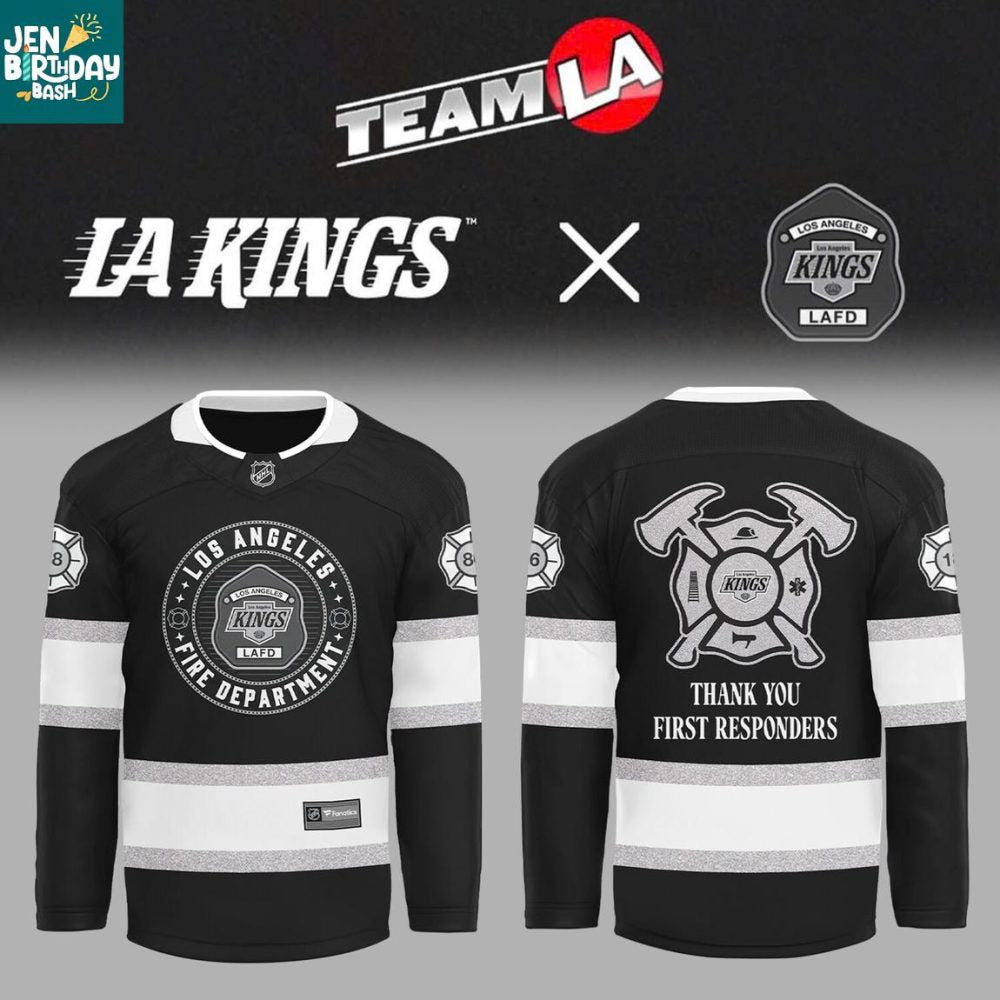 La Kings X First Responders Appreciation 2026 Night Hockey Jersey