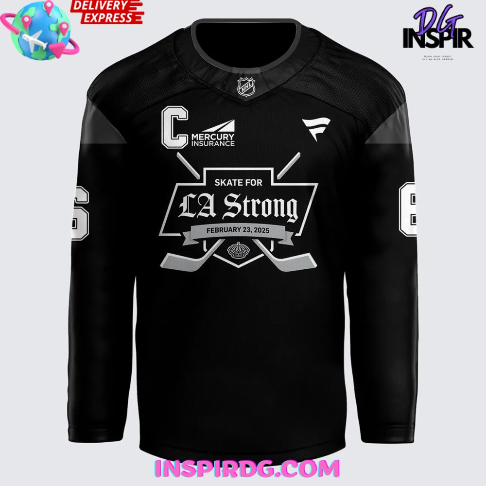 La Strong Los Angeles Kings Limited Black Jersey