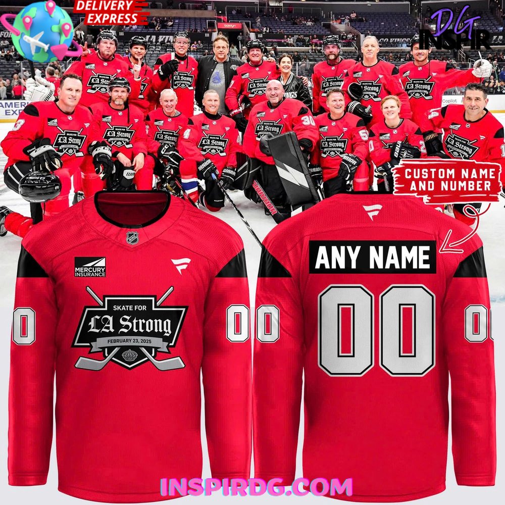 La Strong Los Angeles Kings Limited Red Jersey