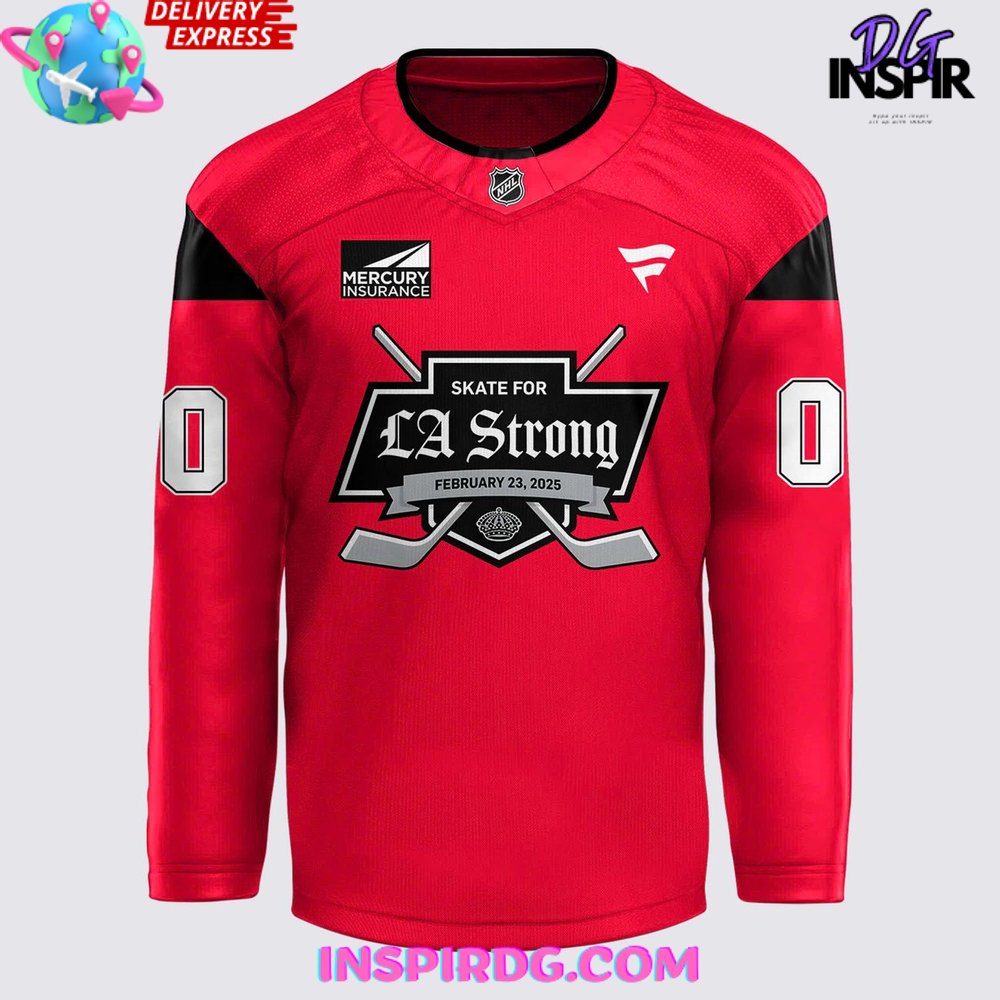La Strong Los Angeles Kings Limited Red Jersey