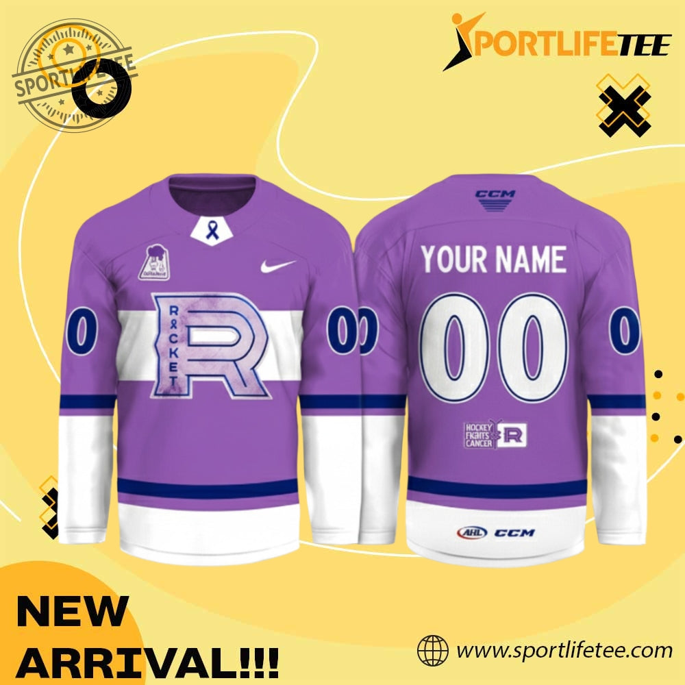 Laval Rocket X Hockey Fights Cancer Hockey Jersey