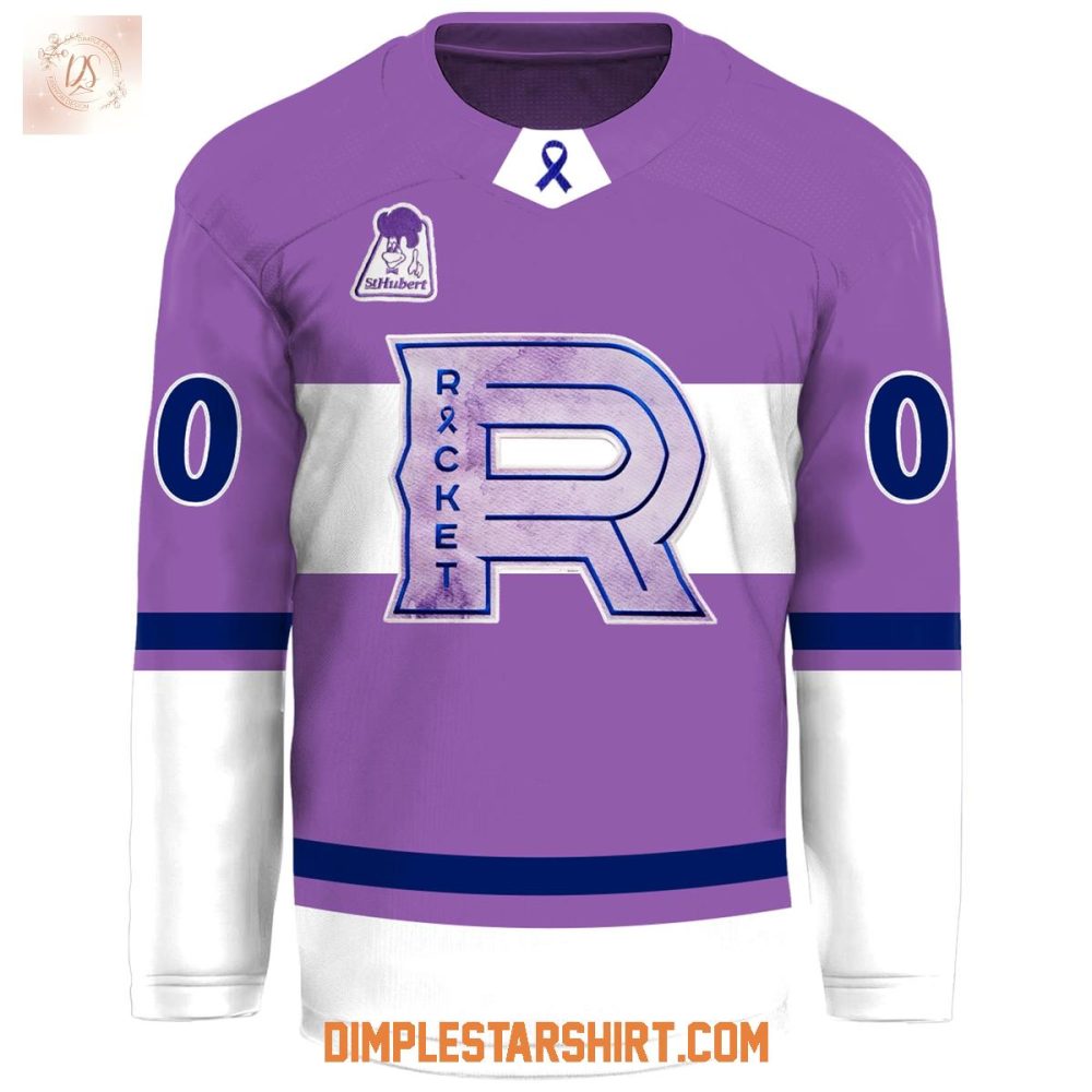 Laval Rocket X Hockey Fights Cancer 2025 Hockey Jersey