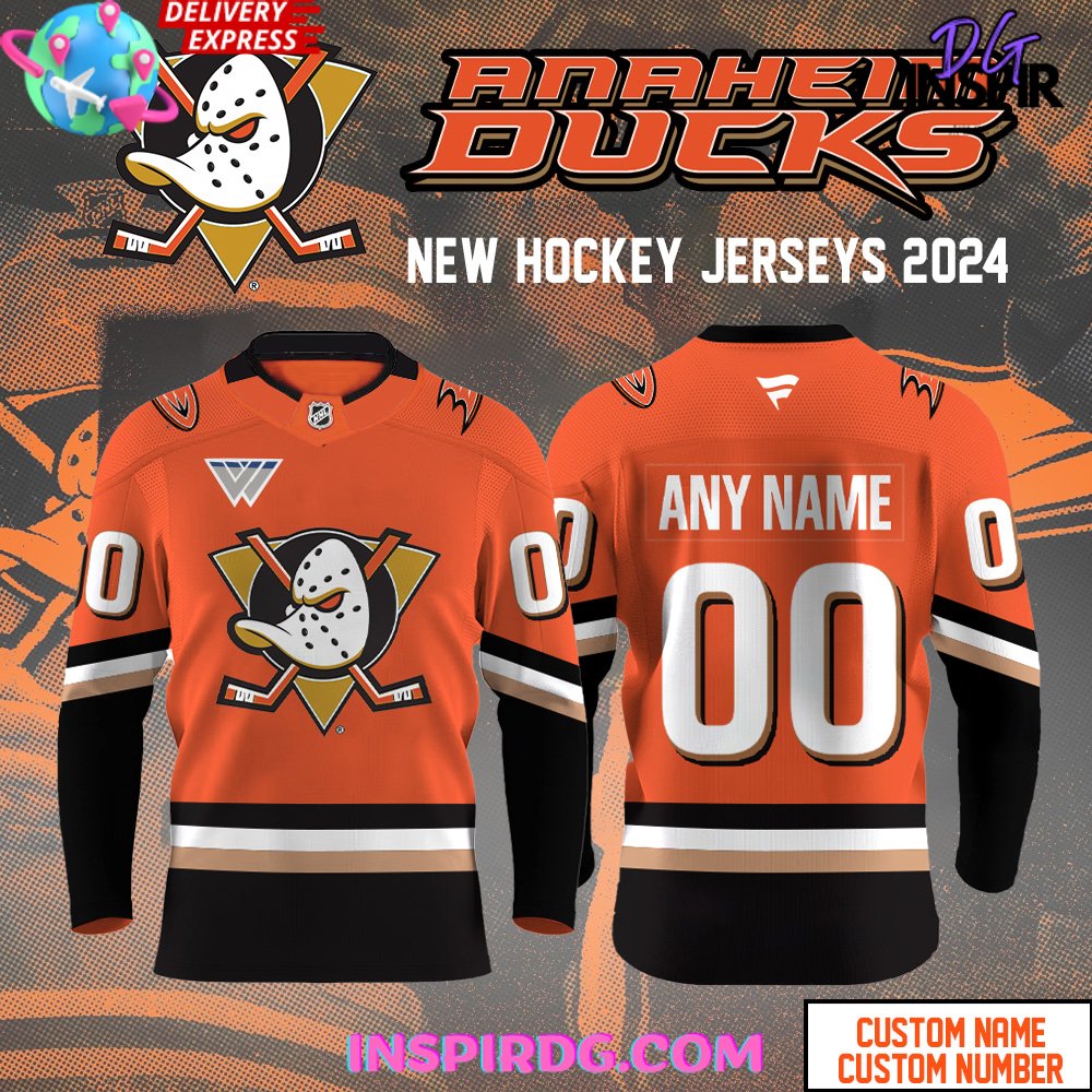 Limited Edition Anaheim Ducks New Hockey Jersey 2024