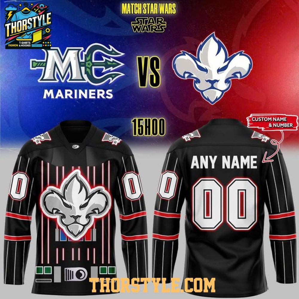 Lions De Trois-Rivieres Star War Night 2025-2026 Personalized Hockey Jersey