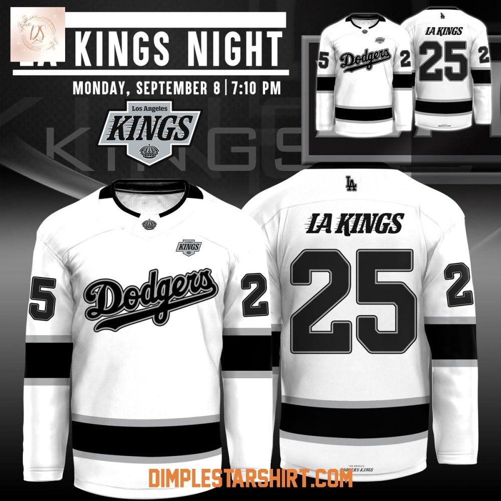 Los Angeles Dodgers X Los Angeles Kings Night 2025 Jersey