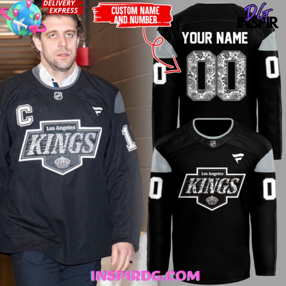 Los Angeles Kings Black History Month 2025 Hockey Jersey