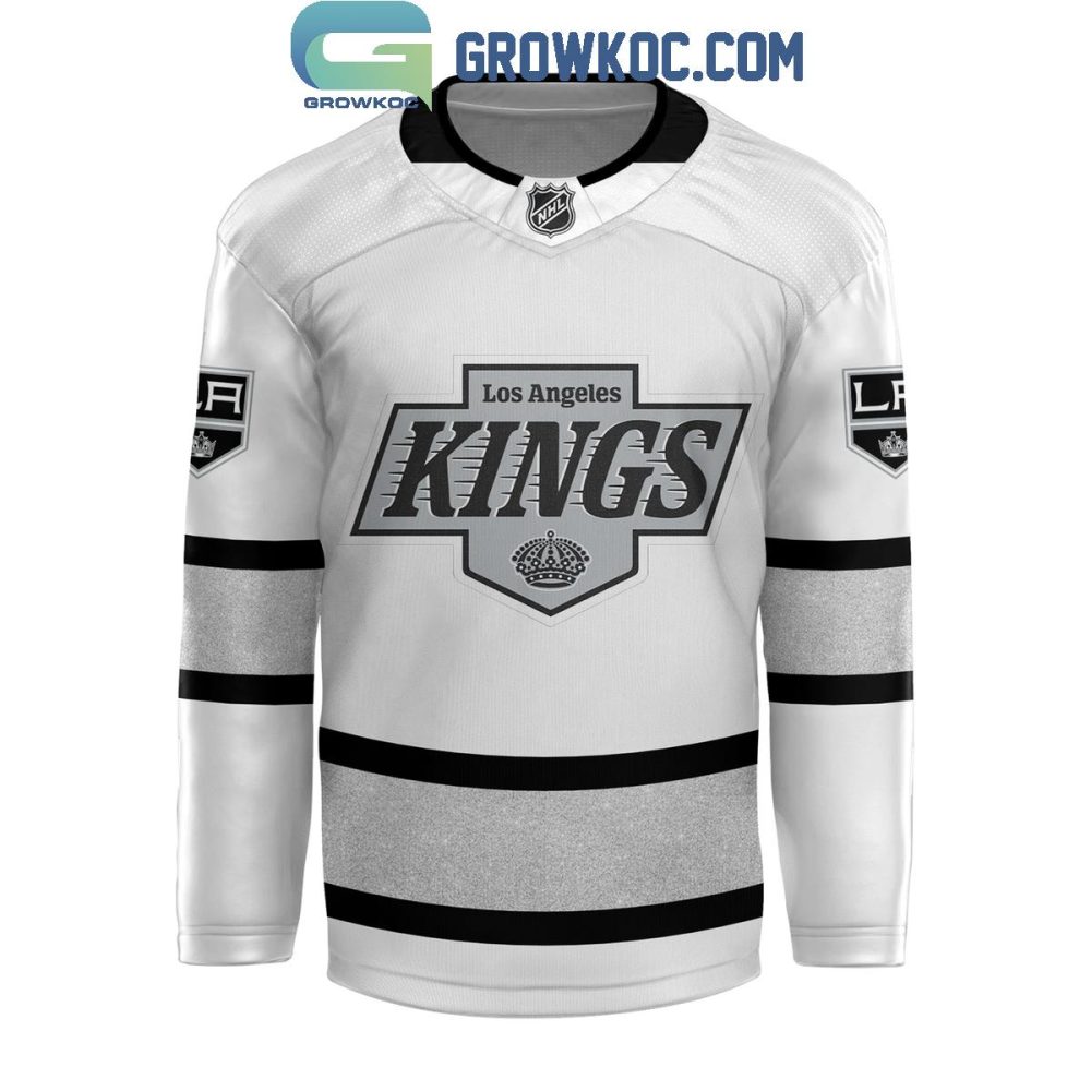 Los Angeles Kings Celebrating Hello Kitty 50Th Anniversary Hockey Jersey