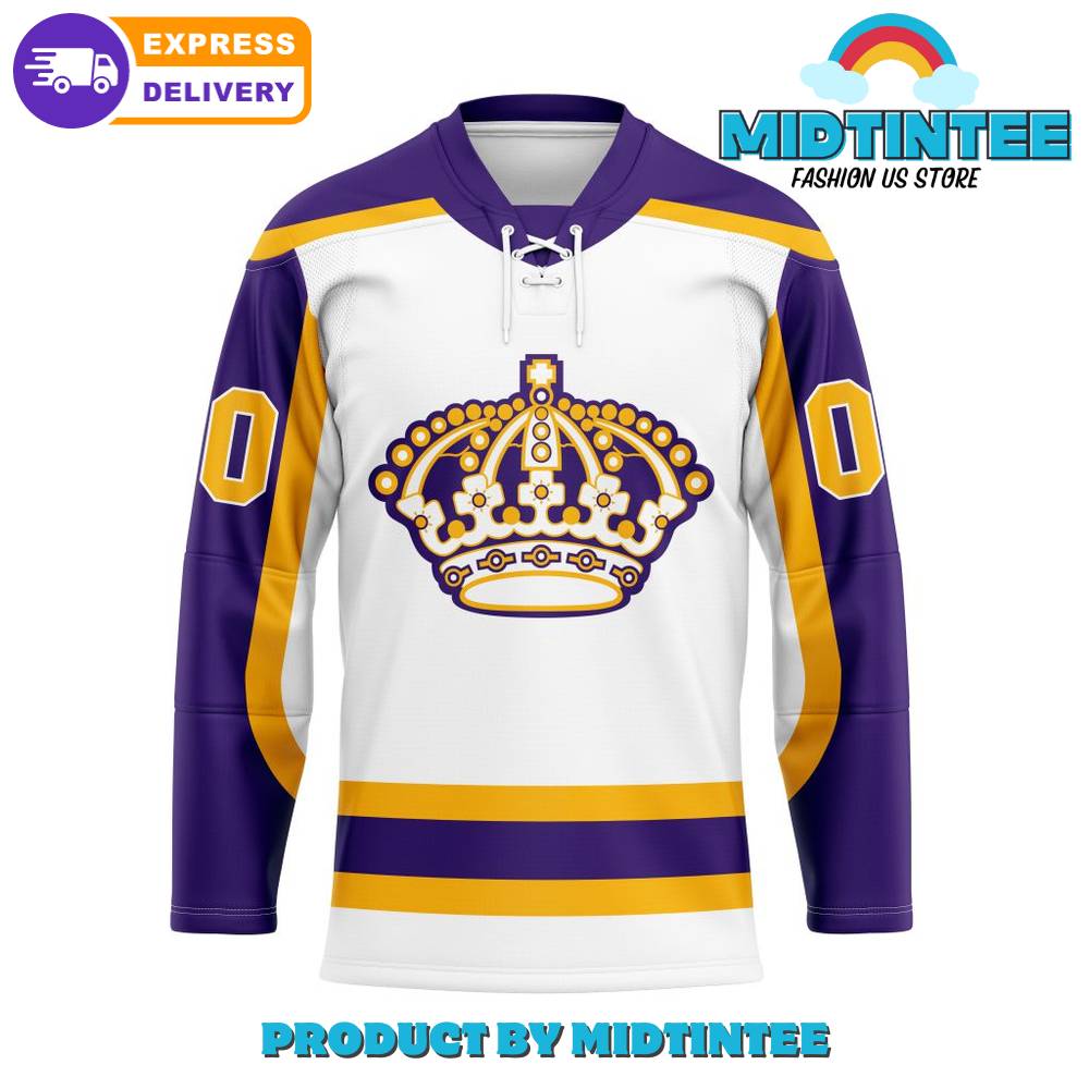 Los Angeles Kings Customized Reverse Retro Hockey Jersey