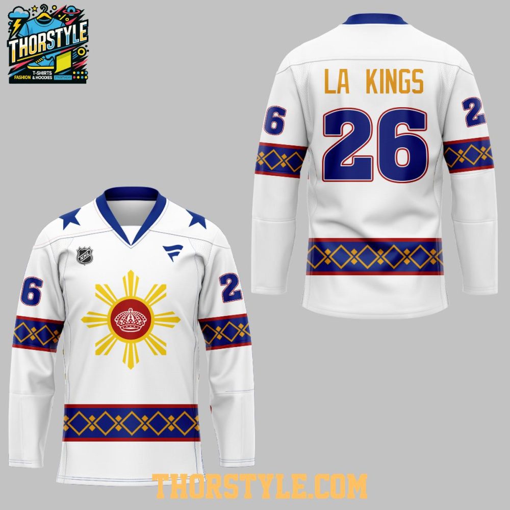 Los Angeles Kings Filipino Heritage 2026 Celebration Night Hockey Jersey
