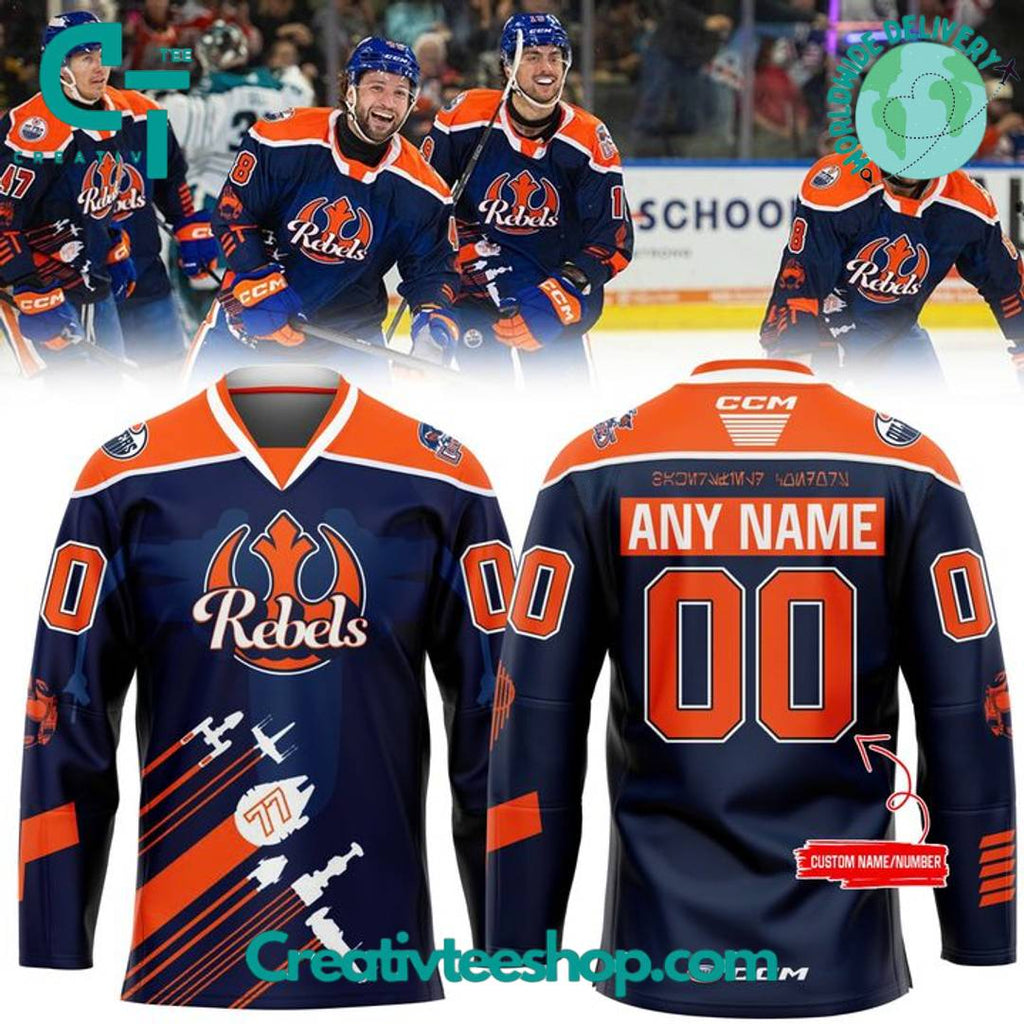 Bakersfield Condors X Star Wars Night Special Hockey Jersey