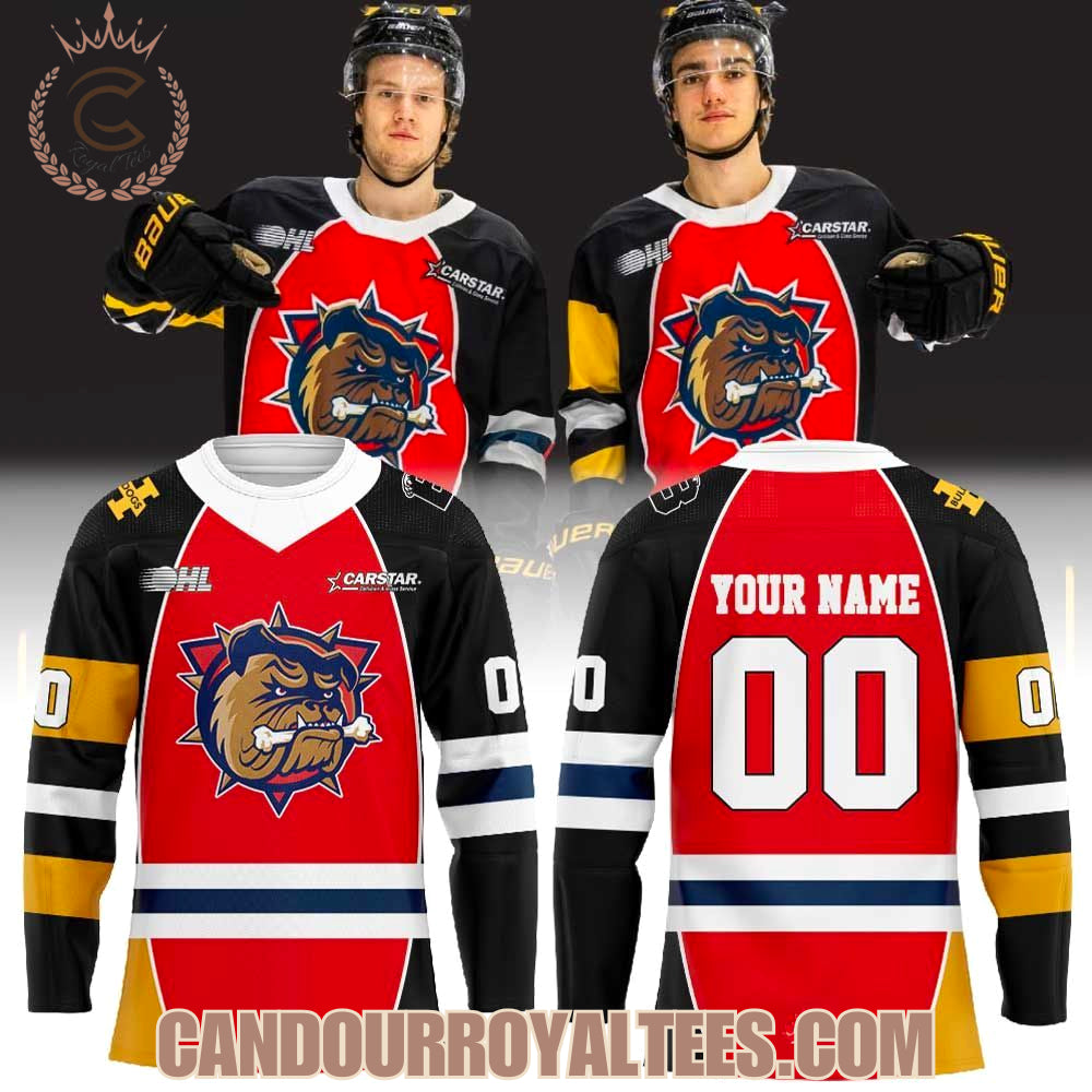 A Highlighting The Legacy Of Former Bulldogs Owner, Michael Andlauer Hockey Jersey
