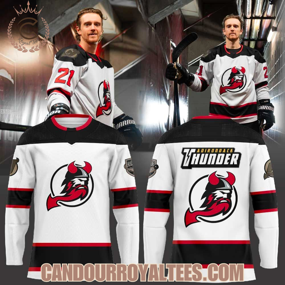 Adirondack Thunder Back To The ’90S Hockey Jersey