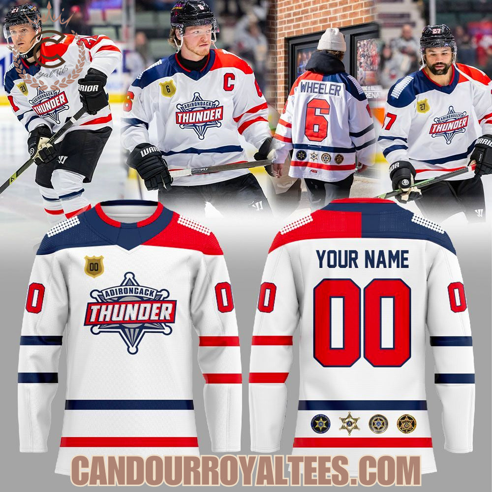 Adirondack Thunder Law Enforcement Night Hockey Jersey