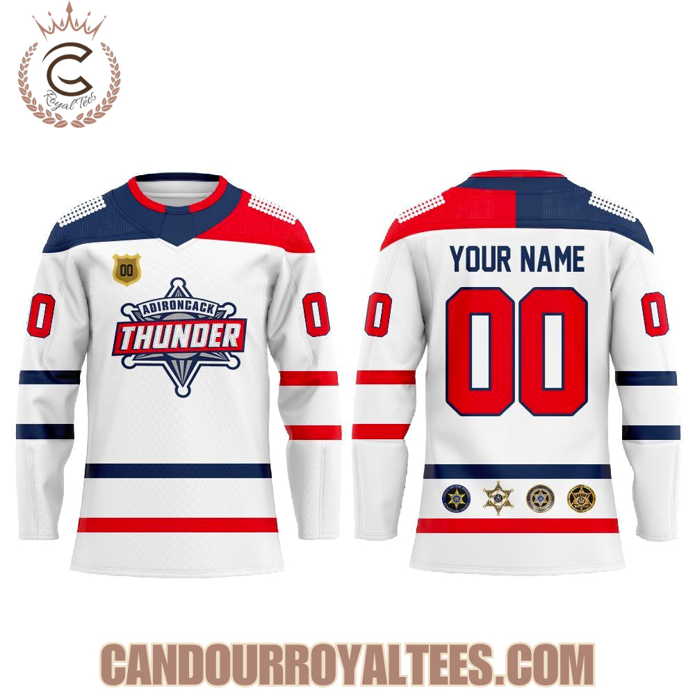 Adirondack Thunder Law Enforcement Night Hockey Jersey