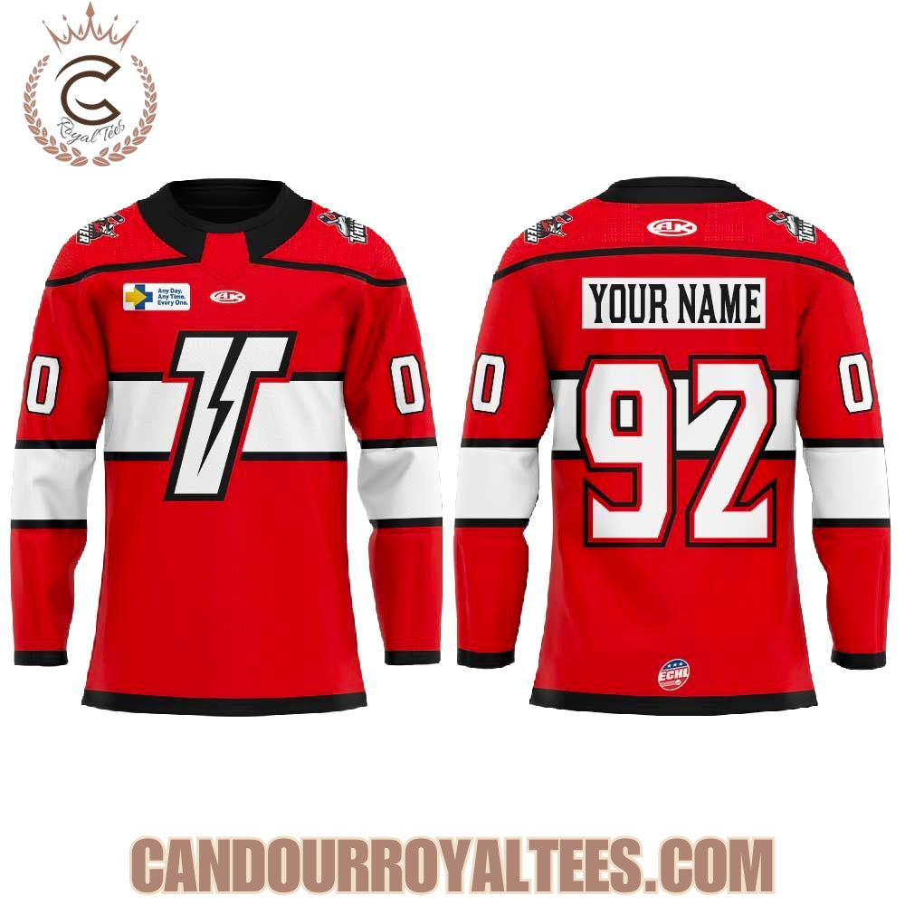 Adirondack Thunder Roll Call Uniform 2025 Jersey