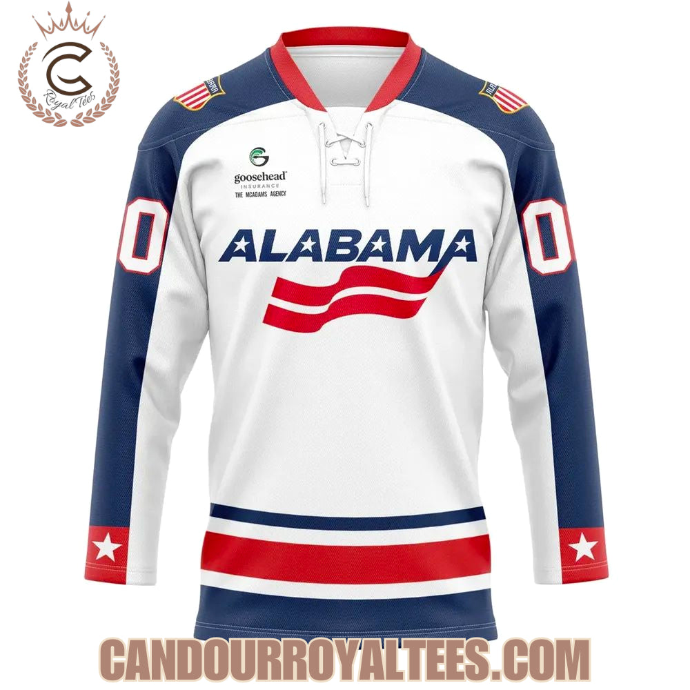 Alabama Men’S Hockey 2026 Military Jersey
