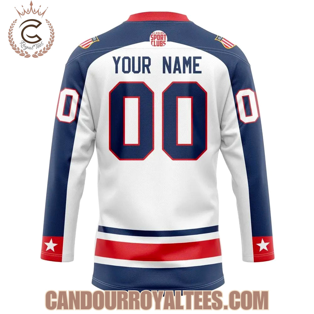 Alabama Men’S Hockey 2026 Military Jersey