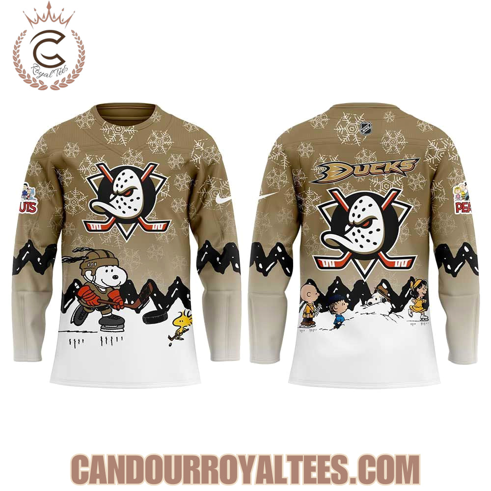 Anaheim Ducks X Snoopy And Peanuts Jersey